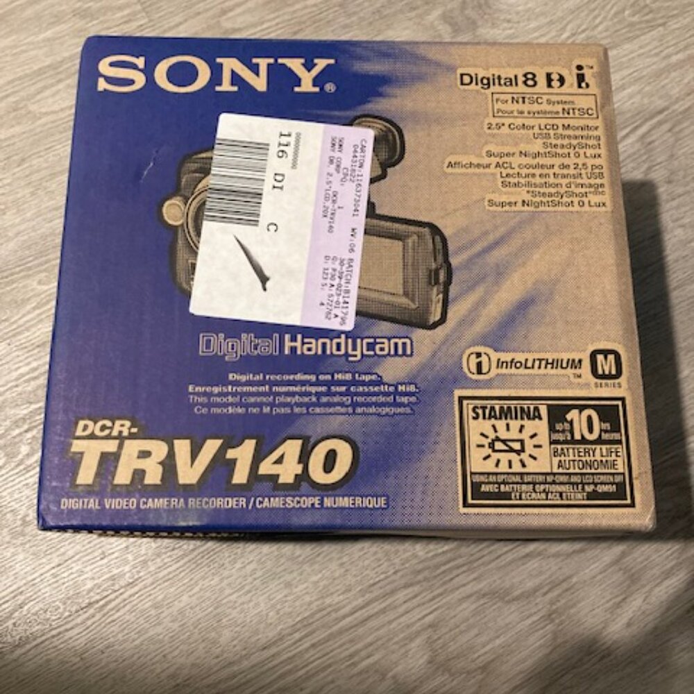 Sony Digital Handycam DCR-TRV140 Digital Video Camera - Picture 3 of 7